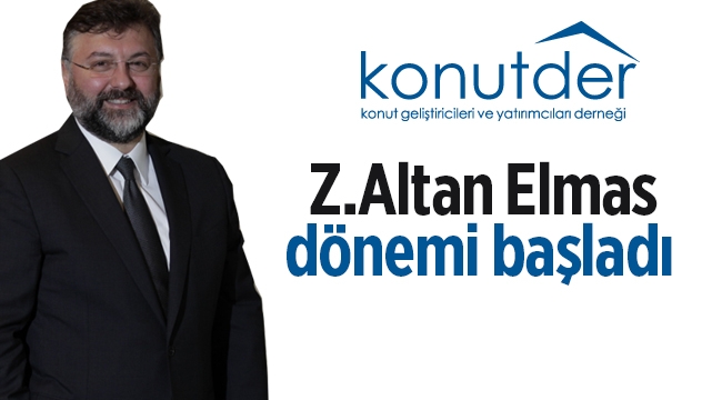 Z. Altan Elmas "KONUTDER" başkanı oldu