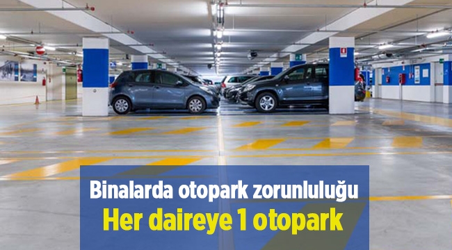 Binalara otopark zorunluluğu için Japonya modeli