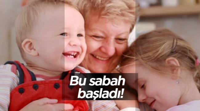 Büyükanneye "Torun maaşları" bugün hesaplara yatıyor