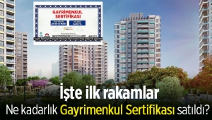 Gayrimenkul sertifikası halka arzında ilk sonuçlar geldi