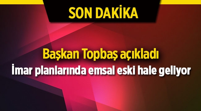 İstanbul Avcılar'da İmar planlarında emsal eski hale geliyor