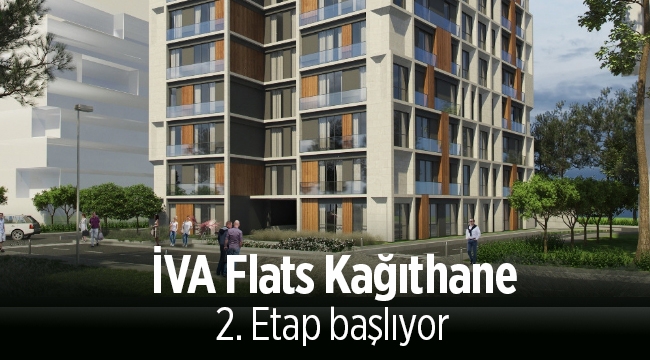 İVA Flats Kağıthane projesinde 2. etap başlıyor