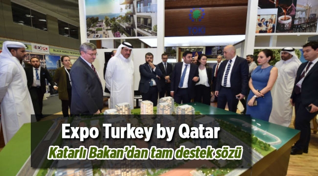 Katarlı Bakan'dan tam destek sözü