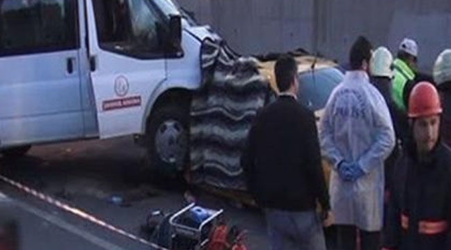 Maltepe Başıbüyük'de feci trafik kazası: 2 kişi öldü