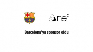 Nef, Barcelona'ya sponsor oldu