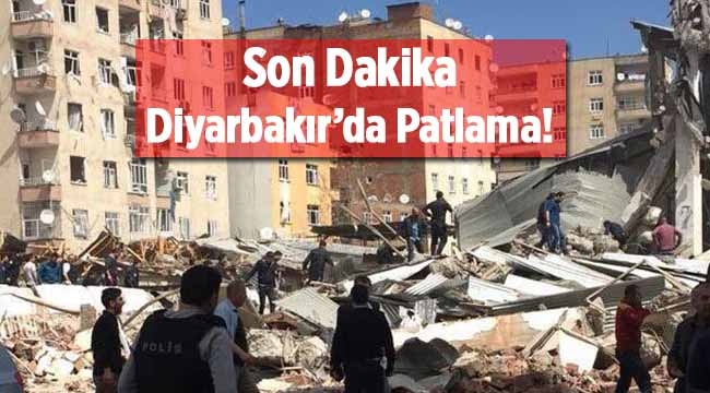 Son dakika haberi: Diyarbakır'da patlama