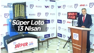 Süper Loto 13 Nisan 2017 çekilişinde 2 kişiye 13 Milyon TL