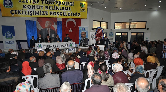 TOKİ Afyonkarahisar Sandıklı konutları hak sahipleri belirlendi