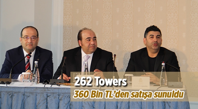 "262 Towers" Kocaeli konut projesi 360 bin TL'den satışa çıktı