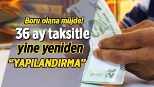Borçluya yine yeni yeniden Yapılandırma