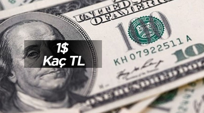 Dolar/TL  haftaya işte böyle başlarken 1 Dolar güne kaç liradan başladı?