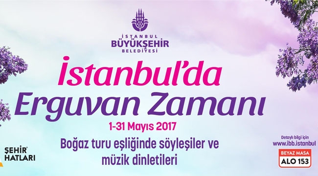 İstanbul Boğazı’nda Erguvan Temâşâsı