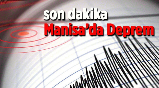 Manisa'da art arda depremlerle beşik gibi sallanıyor! 100'den fazla deprem