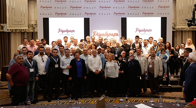 Piyalepaşa İstanbul ’da hak sahipleri için kura çekilişi yapıldı