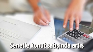 Senetle konut alımında yükseliş