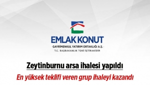 Emlak Konut Zeytinburnu arsa ihalesini kazanan belli oldu