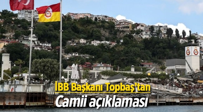 Galatasaray Adası'na Camii iddialarına Başkan Topbaş'tan açıklama