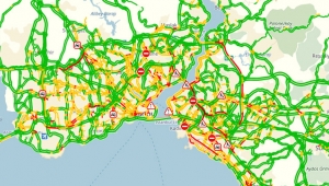 İstanbul'da trafik isyanı 15 Temmuz Şehitler Köprüsü çalışmaları başladı