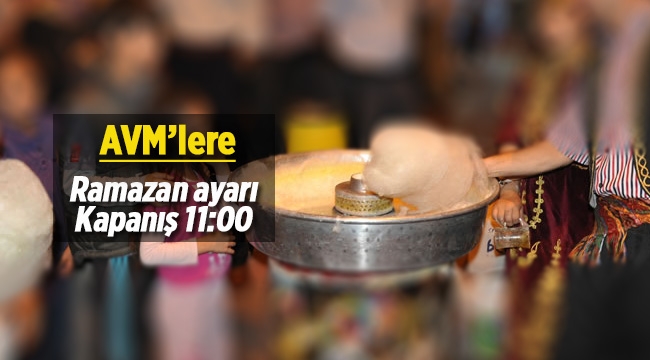 İstanbul'daki AVM'lere iftar ayarı