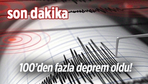 İzmir ve çevresinde sabaha kadar 100'e yakın deprem oldu - Ege depremi ve diğer Son depremler