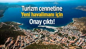 Kaş Havalimanı için SHGM’den onay