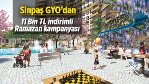 Sinpaş GYO'dan Ramazana özel 11.000 TL indirim avantajı