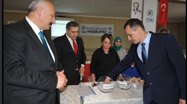 TOKİ Trabzon Araklı projesinde evlerin sahipleri belli oldu