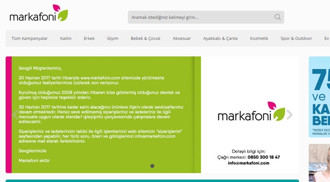 Türkiye'nin en büyüğüydü! Markofoni dükkanı kapattı