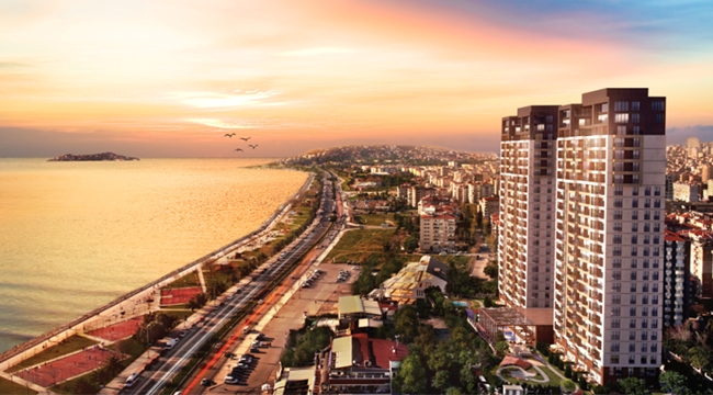 DKY Sahil konutlarında inşaata başlandı