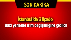 İstanbul'da şehitlerin isimleri bu üç ilçede yaşatılacak