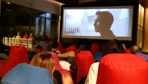 MESA Koza 66 projesinde komşular açık hava sinemasında buluştu