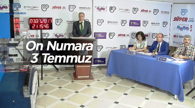 On Numara sonuçları (3 Temmuz 2017 - 778. Hafta) çekilişi ile belli oldu - Milli Piyango