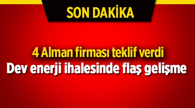 Rüzgar Enerjisi ihalesinde 8 teklif