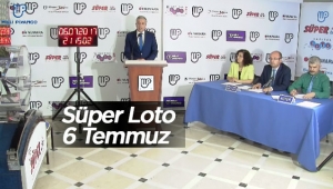 Süper Loto çekiliş sonuçları! 6 Temmuz Süper Loto çekilişinde 37 Milyon TL 1 şanslı kişiye çıktı