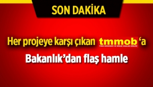 TMMOB için tokat gibi Bakanlık hamlesi