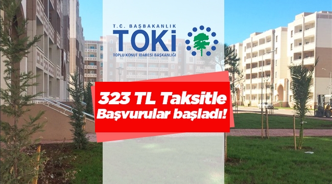 TOKİ Şanlıurfa Viranşehir'de ayda 323 TL taksitle evler satışa çıktı