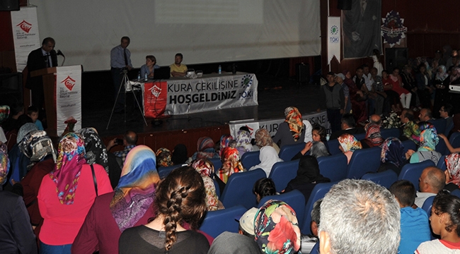 TOKİ Yozgat Sorgun kura sonuçları yapılan çekilişle belirlendi