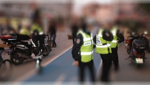 Ülke genelinde kaç motosiklet "trafikten men" edildi?