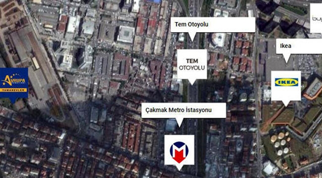 Avrupa Konutları Yamanevler projesi nerede?