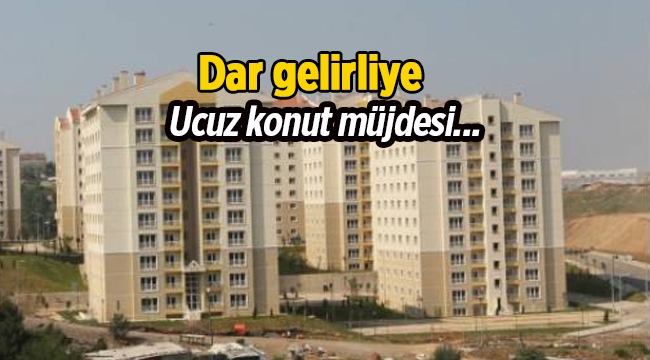 Dar gelirli daha kolay konut alabilecek
