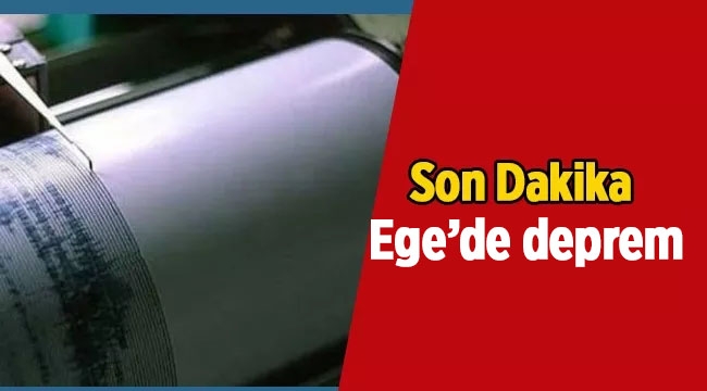 Ege Denizi 'nde 4.3 büyüklüğünde deprem - Son depremler
