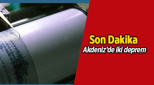 Girit Adası 'nda 5.4 ve 5.0 büyüklüğünde iki korkutan deprem  / Son depremler, en son deprem haberleri