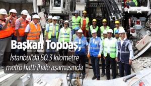 İstanbul'da 50.3 kilometre uzunluğunda metro hattı ihale aşamasında