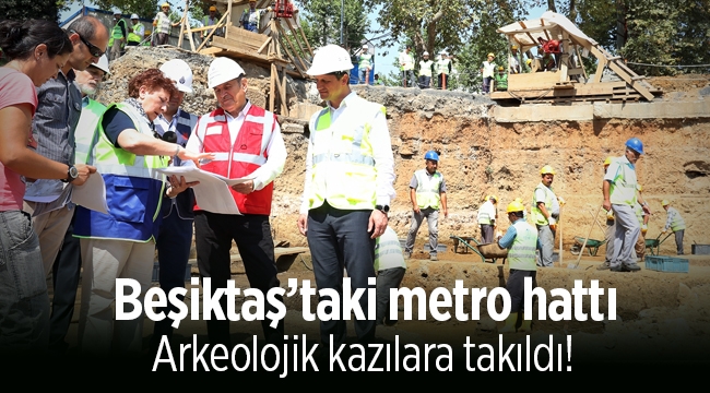 Kabataş-Mahmutbey metro hattı inşaatı arkeolojik kazılara takıldı