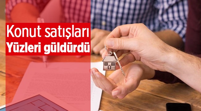 Konut satışları sektöre umut verdi