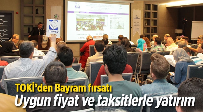 TOKİ'den düşük peşinat ve uzun vadelerle evler iş yerleri