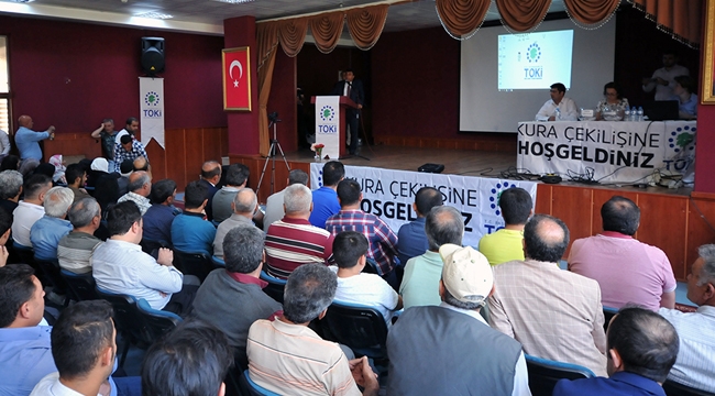 TOKİ Kars Sarıkamış konut kura sonuçları yapılan çekilişle belirlendi