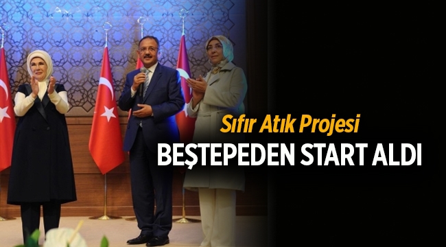 Emine Erdoğan Sıfır Atık Projesini tanıttı