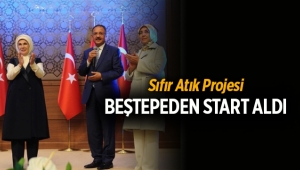 Emine Erdoğan Sıfır Atık Projesini tanıttı