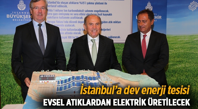 İstanbul'a evsel atıklardan elektrik